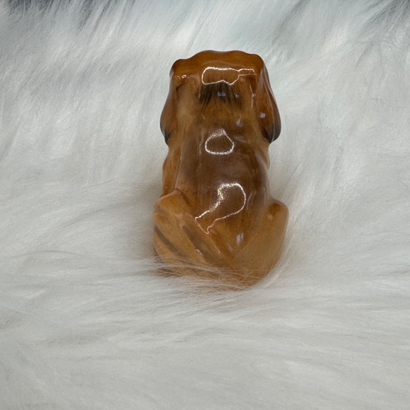 Royal Doulton Bone China Pekinese Dog Sitting Figurine K6 - Picture 4 of 9